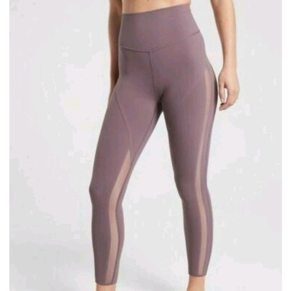 Athleta Formation Mesh 7/8 Tight Volcanic Violet Size M